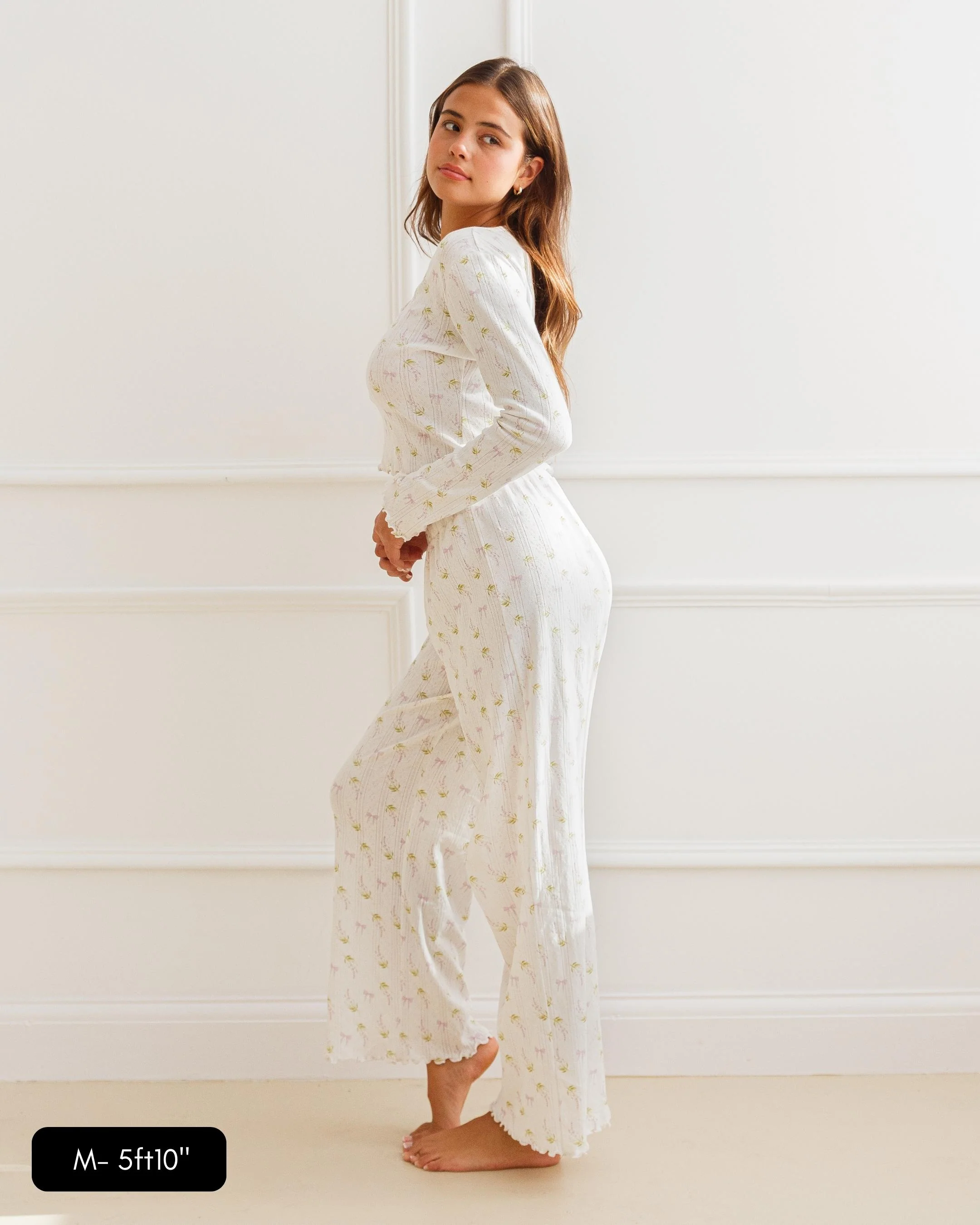 Lottie Luxury Pointelle Pyjama Set - Image 5